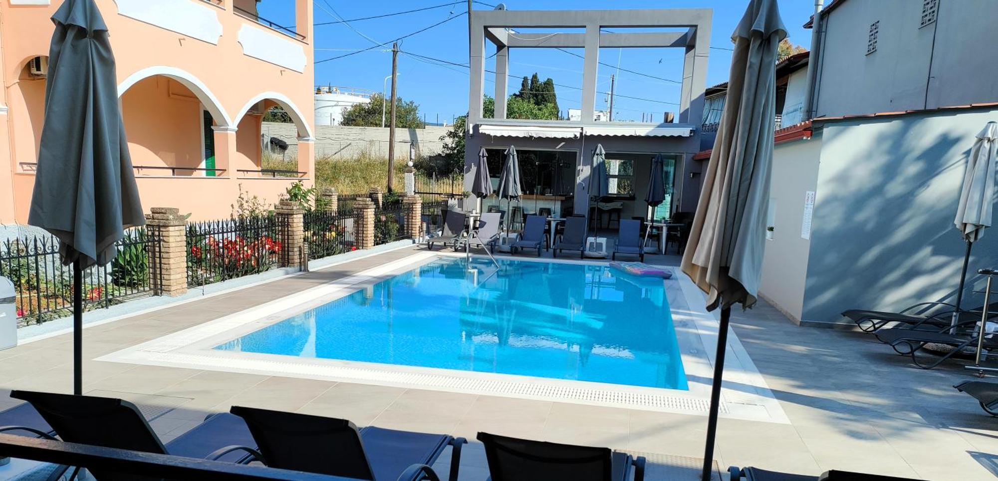 Dionisos Apts Gouvia By Estia Zimmer foto